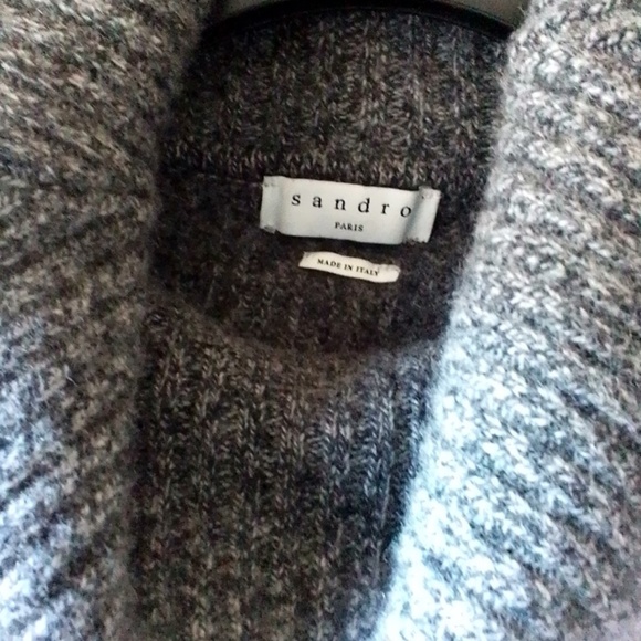 Sandro turtleneck knit sweater - Picture 2 of 2